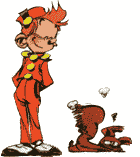 Gif animé Spirou et Spip